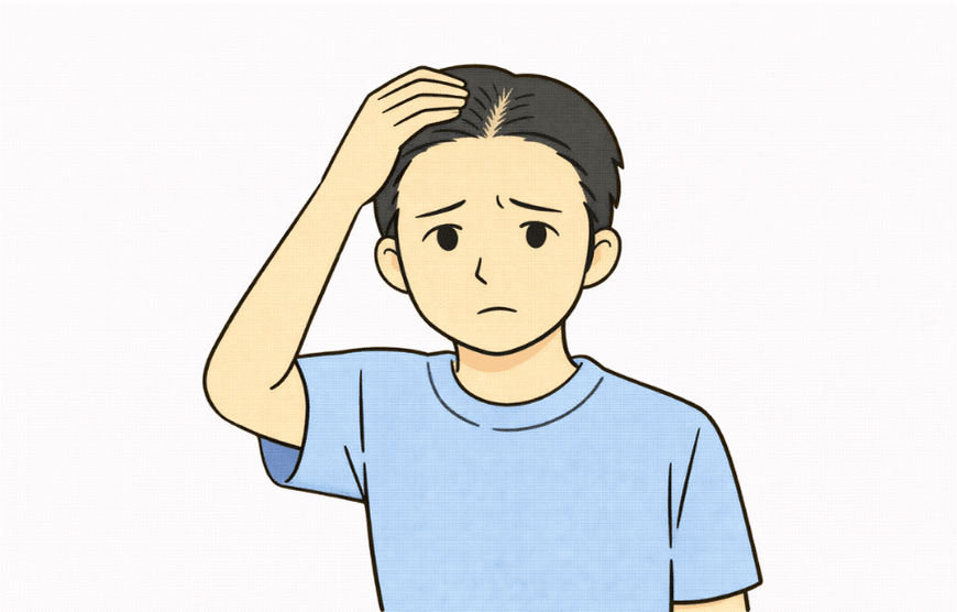 AGA治療中の頭皮マッサージ