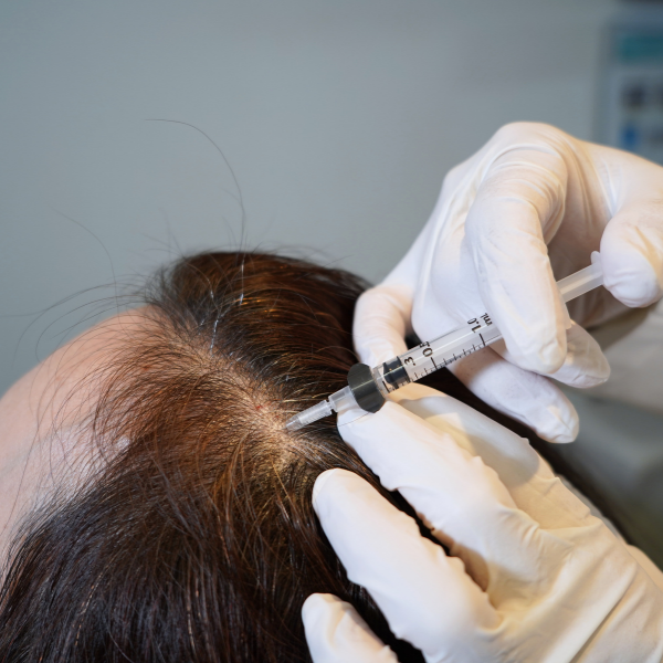 施術2(注射による薬剤注入)